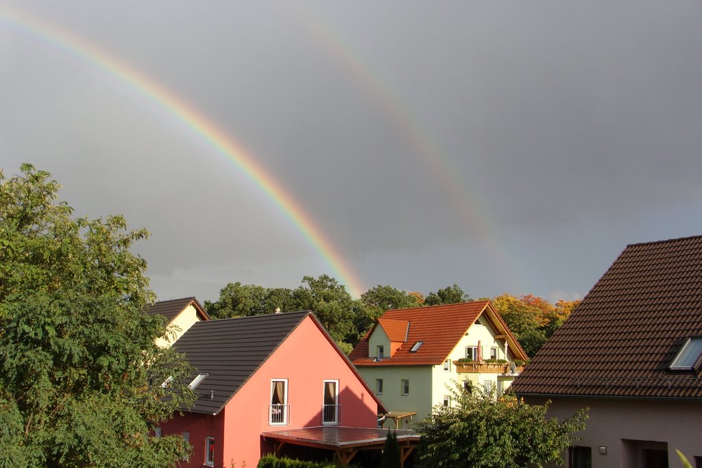 Regenbögen bei Fahrradtour durch Graba (2009) by Ramiopano