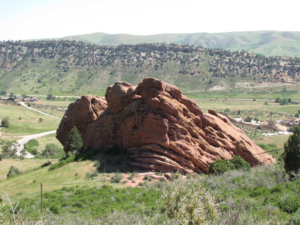 Dinosaur Ridge from Red Rocks Park (07/2009) by Urias E. Takatohi