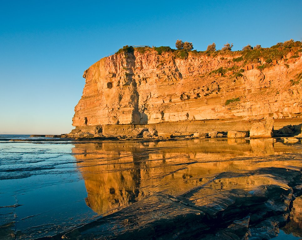 The Skillion, a local landmark of Terrigal by Ellen Yuen