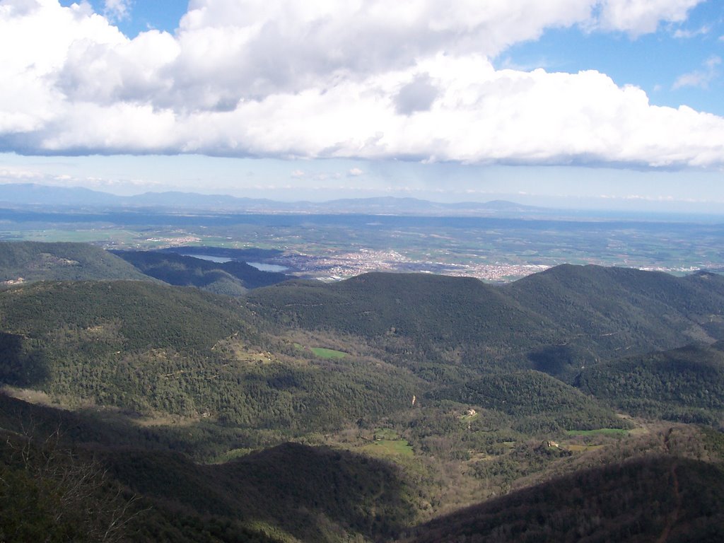 Vista de Banyoles desde Rocacorba by Marc Xifra