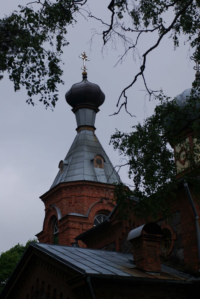 Ainažu Sv. Arsēnija pareizticīgo baznīca (1894.-1895.) by Komats