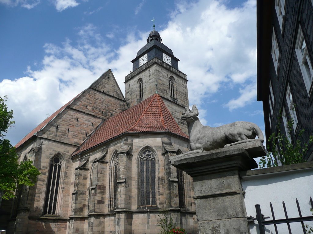 Dreifaltigkeitskirche Eisfeld von 1535 by Tino Roth