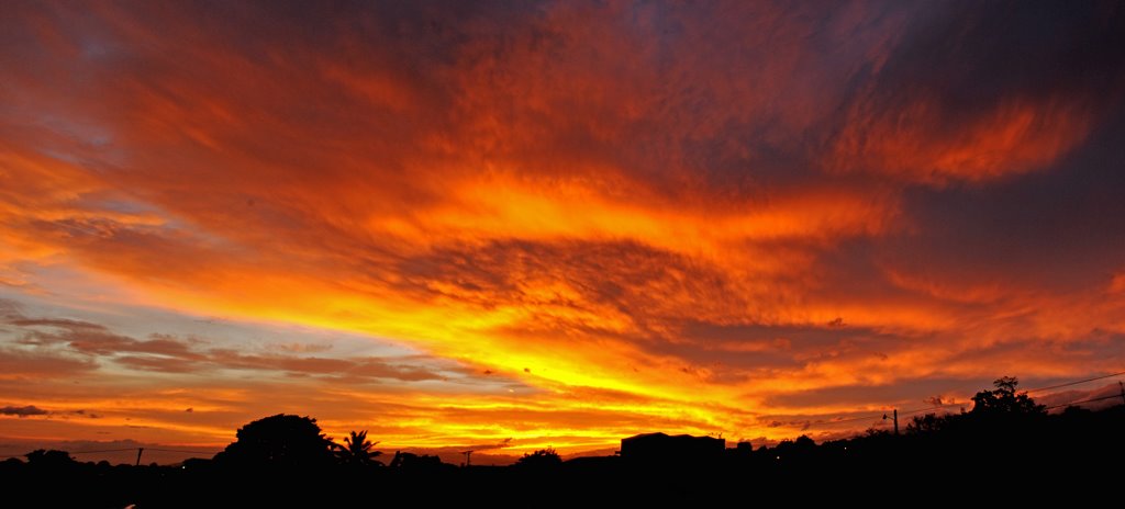 Sunset at the Gym by Fabricio Rojas