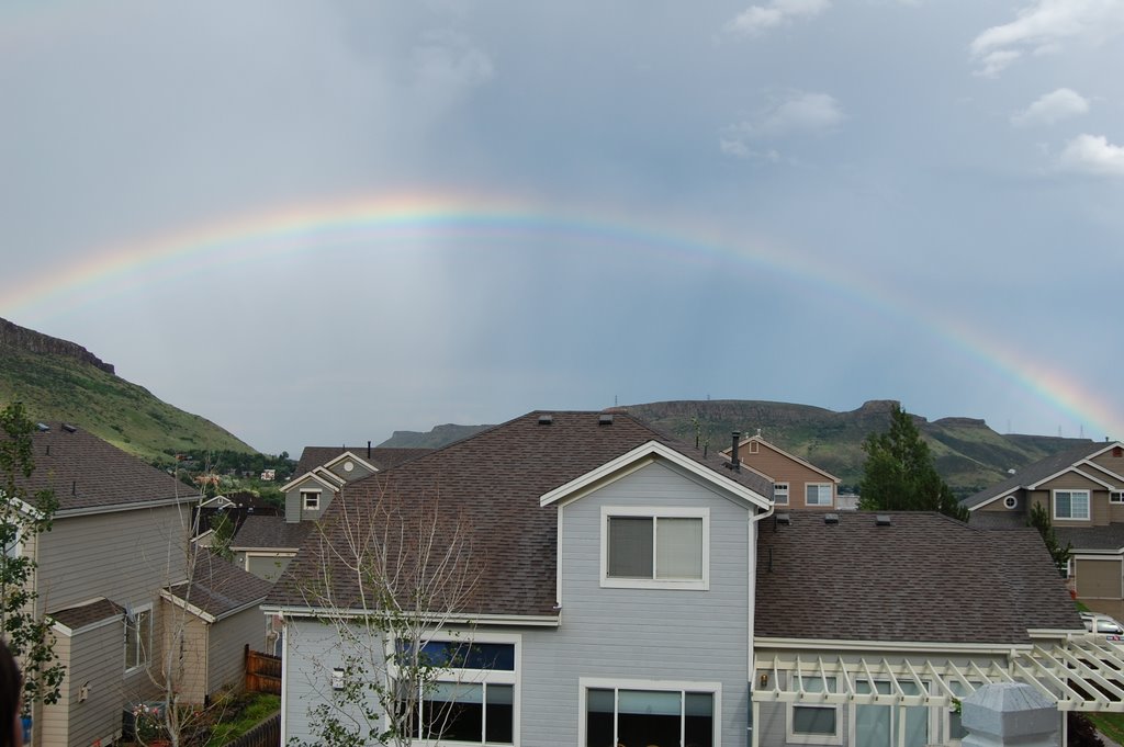 Mountain Ridge Rainbow by dbyrne28