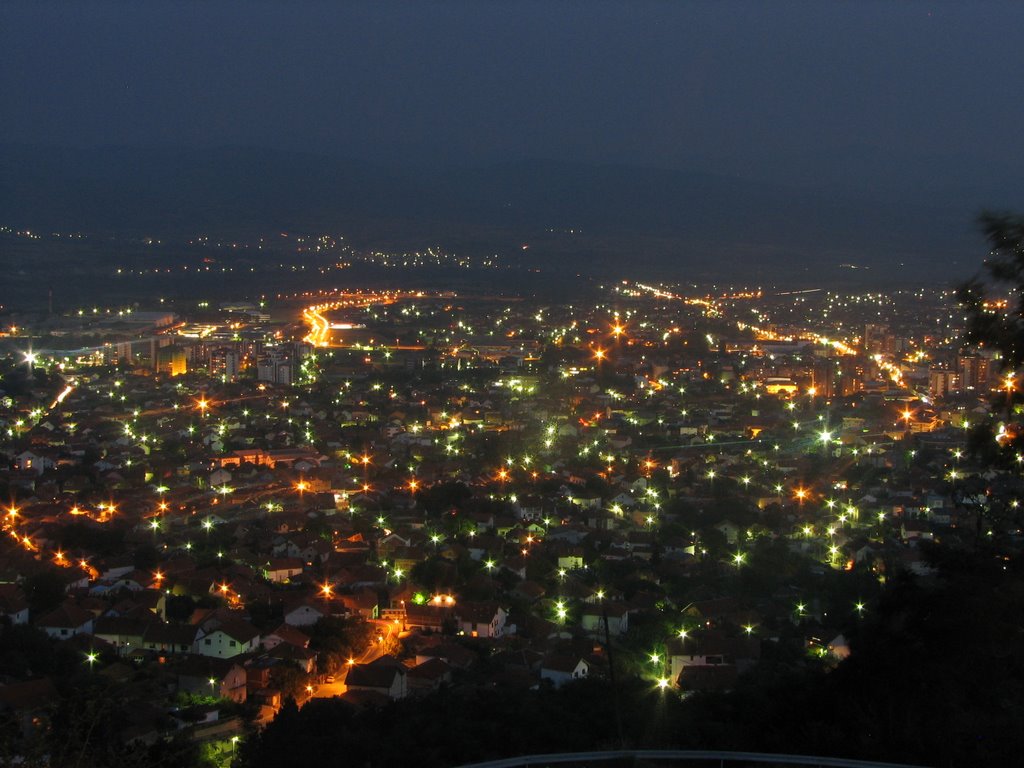 Vranje by night by srdjanstank