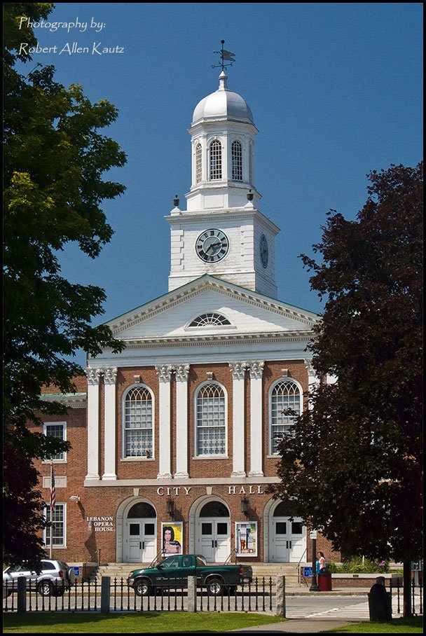 Lebanon City Hall, New Hampshire by Robert Allen Kautz