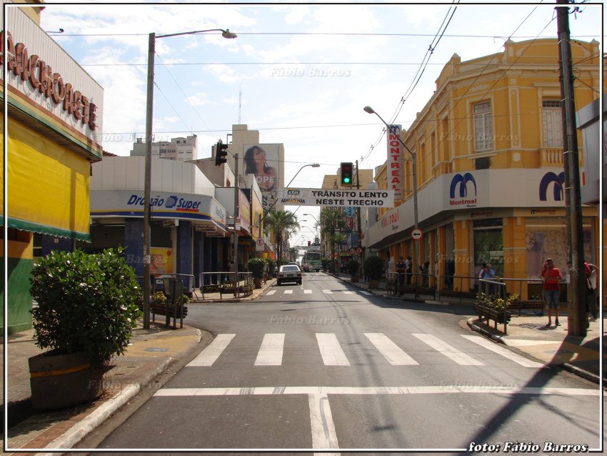 Rua Nove de julho - Araraquara - Foto: Fábio Barros by Fábio Barros