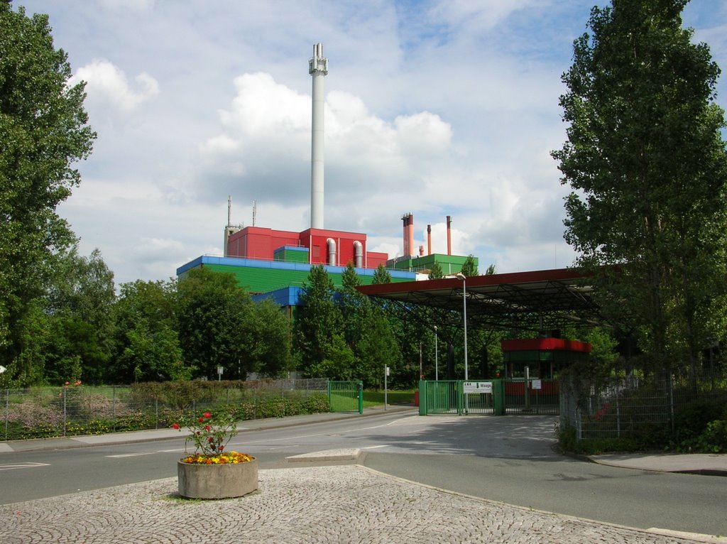 Waste incinerator / Müllverbrennungsanlage Iserlohn (02.06.2007) by Sauerlandtom