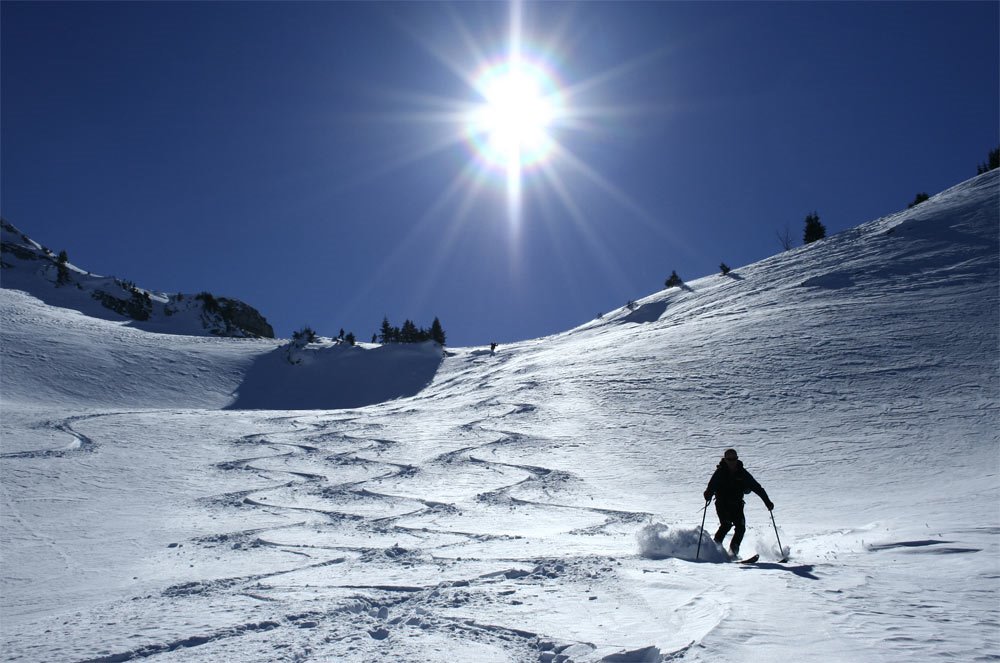 Couloir des Cornes d'Ombrances 16.03.2006 by Franck Chevallier