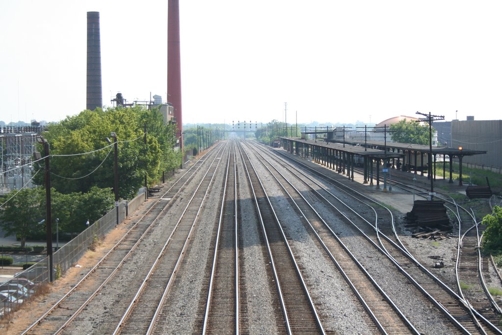 Tracks from 21st Street by Jen Phillips