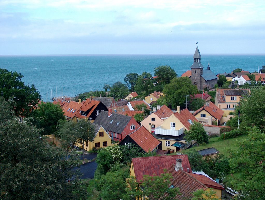 View over Gudhjem by JimT