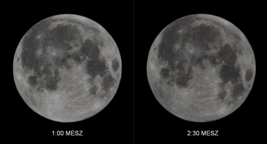 Halbschatten-Mondfinsternis am 6. August 2009 by Klaus Rommel