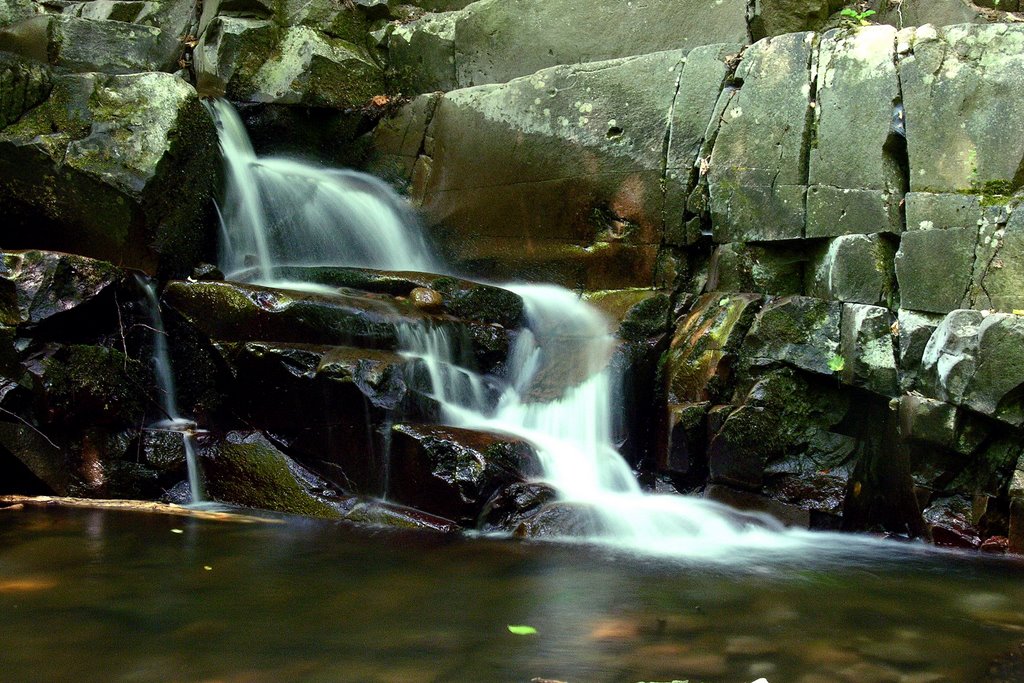 Vízesés-Waterfall by Kránitz József