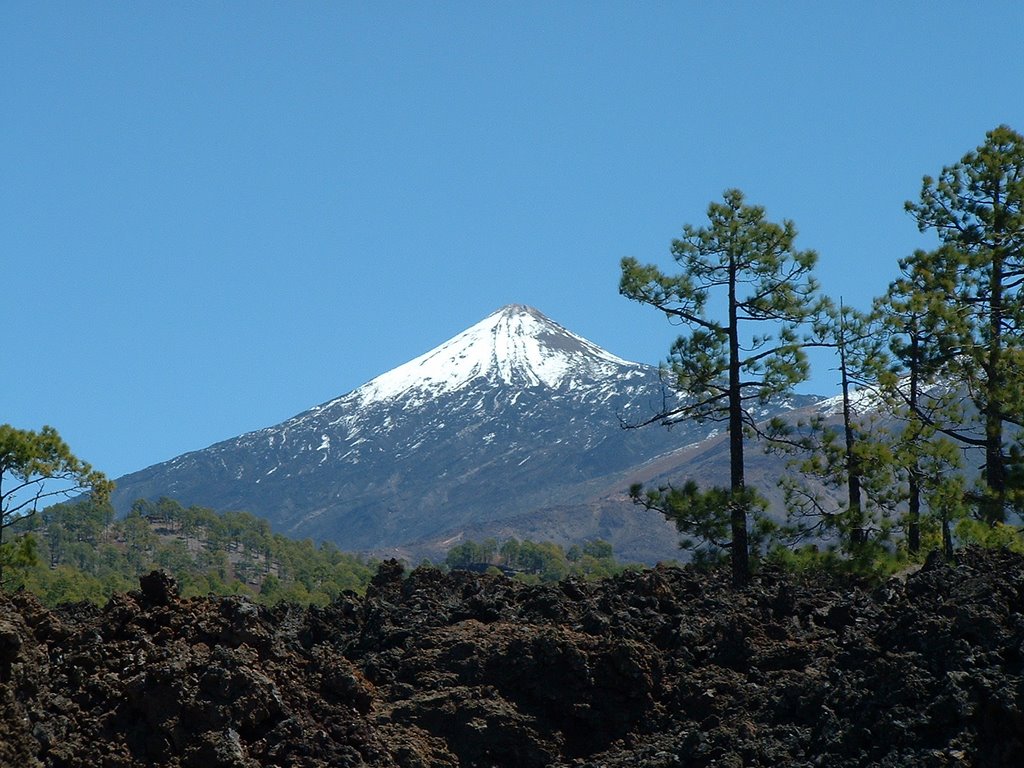 Pico de Teide from North-west by Mark Wijnen