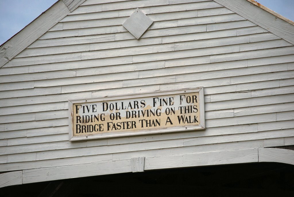 Blair Covered Bridge over Pemigewasset River by Don Schwartz