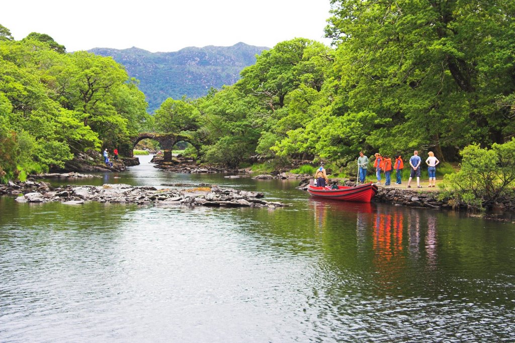 Meeting of the Waters, Killarney, Ireland by ubuecher