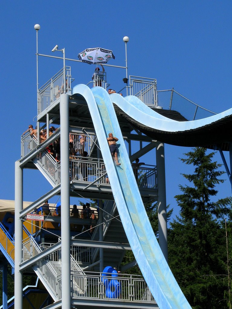 The Drop at Cultus Lake Waterslides by Nawitka