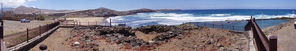 Yacimiento Arqueológico de Bocabarranco, Galdar by CanariasPanorámicas