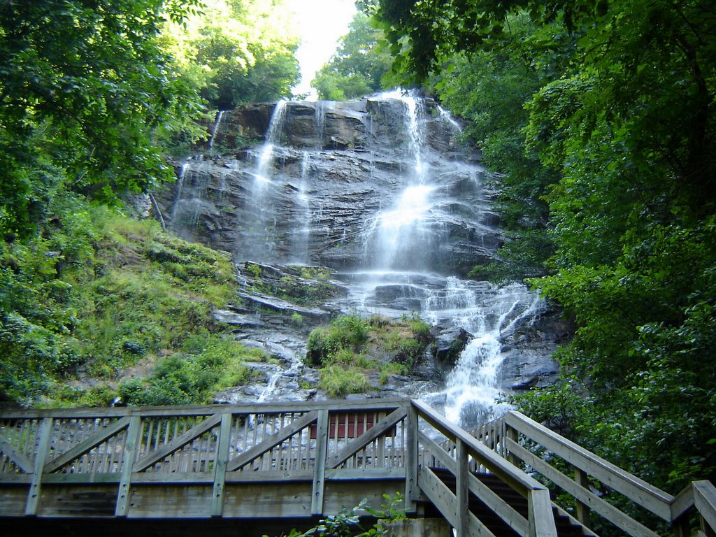 Main Fall of Amicalola Falls GA by Chanilim714