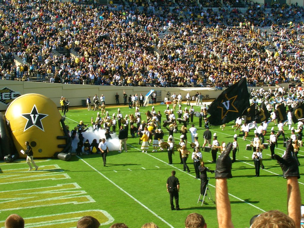 Duke at Vanderbilt, Dudley Field at Vanderbilt Stadium (October 2008) by diezba