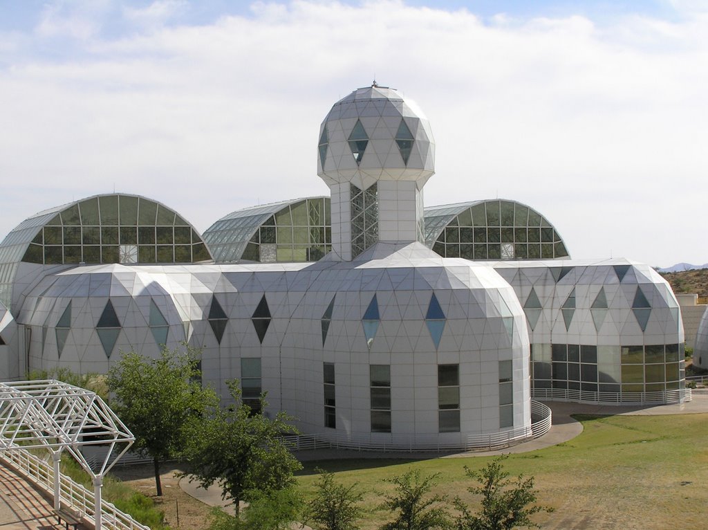 Biosphere 2, Oracle, Arizona by Irene H