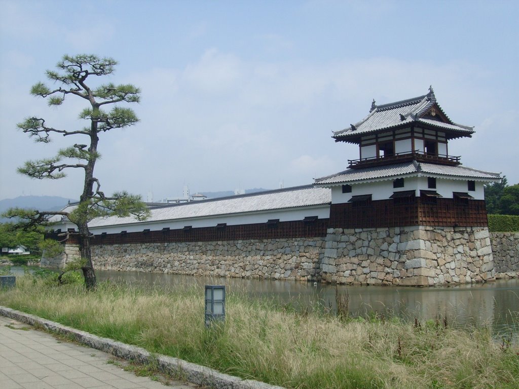 Walls of Hiroshima Castle by ludka08