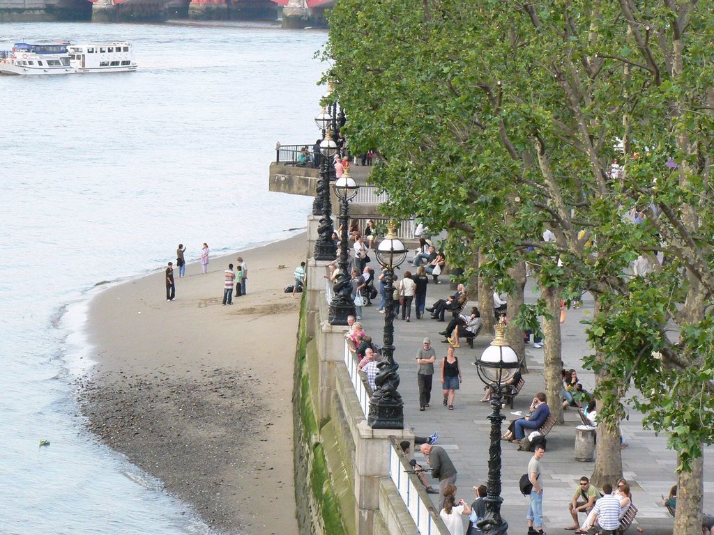 Beach in London! by Brendan Riordan