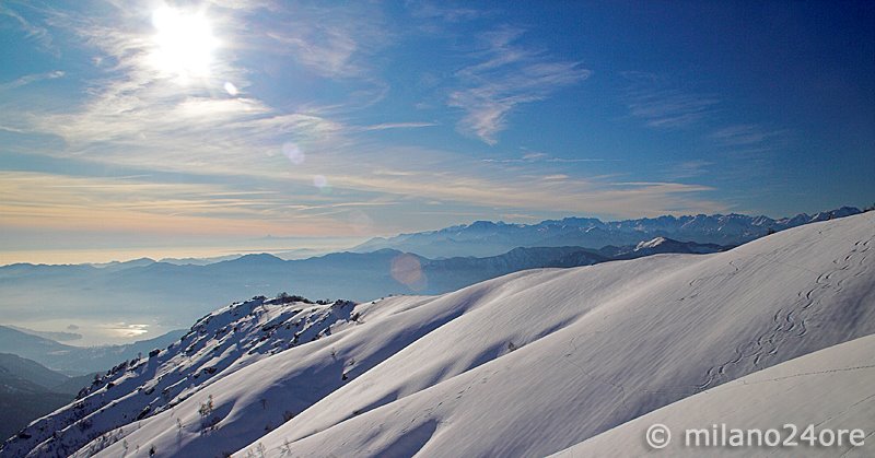 Wintersport auf dem Monte Mottarone by milano24ore