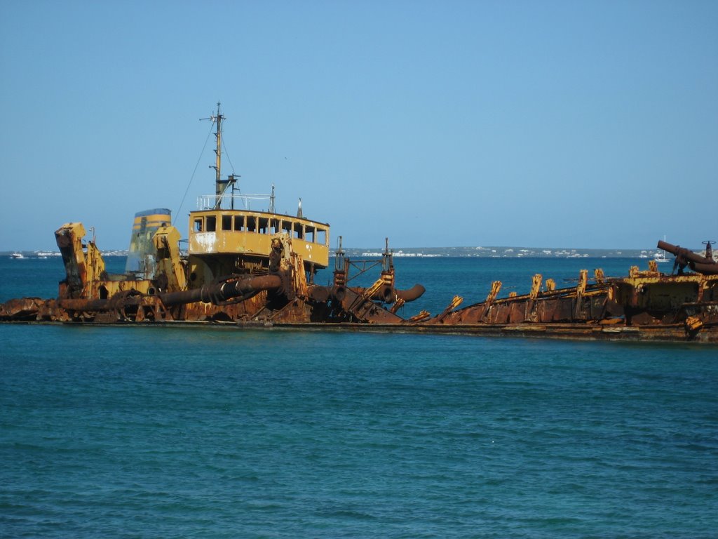 Shipwreck at Marigot Bay by AndyConrad