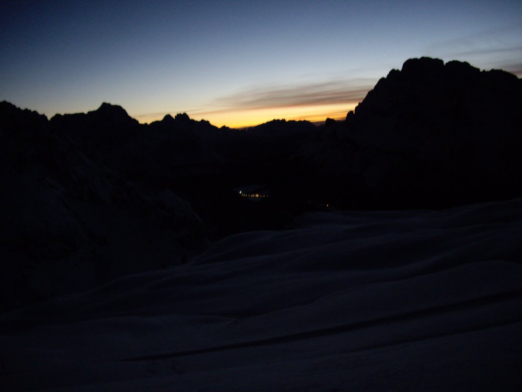 Night over dolomites by wouldyoulike