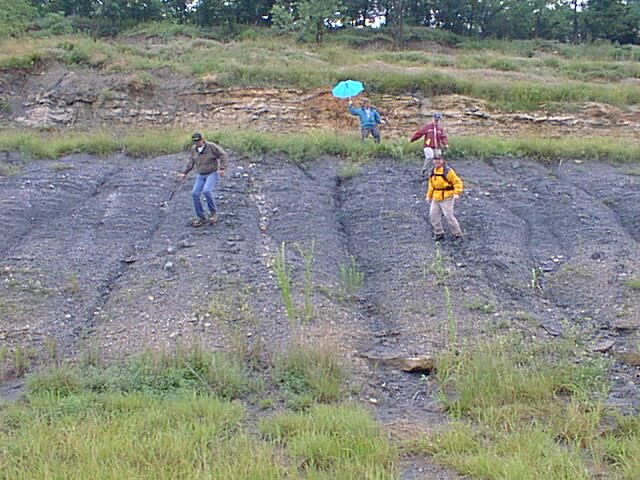 Shale, Riverside MO by Raymond Coveney