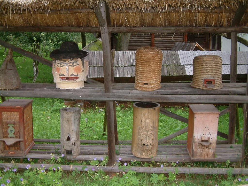 In the skanzen by Csatári Bálint