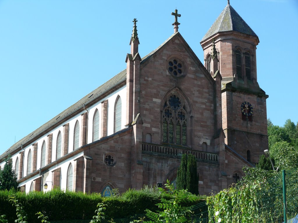 L'eglise d'Orbey by R Coates