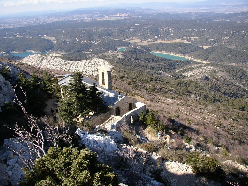 Le prieuré (montagne sainte victoire) by maurice gohin