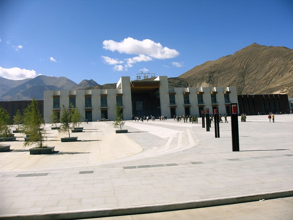 Lhasa railway station by polytone