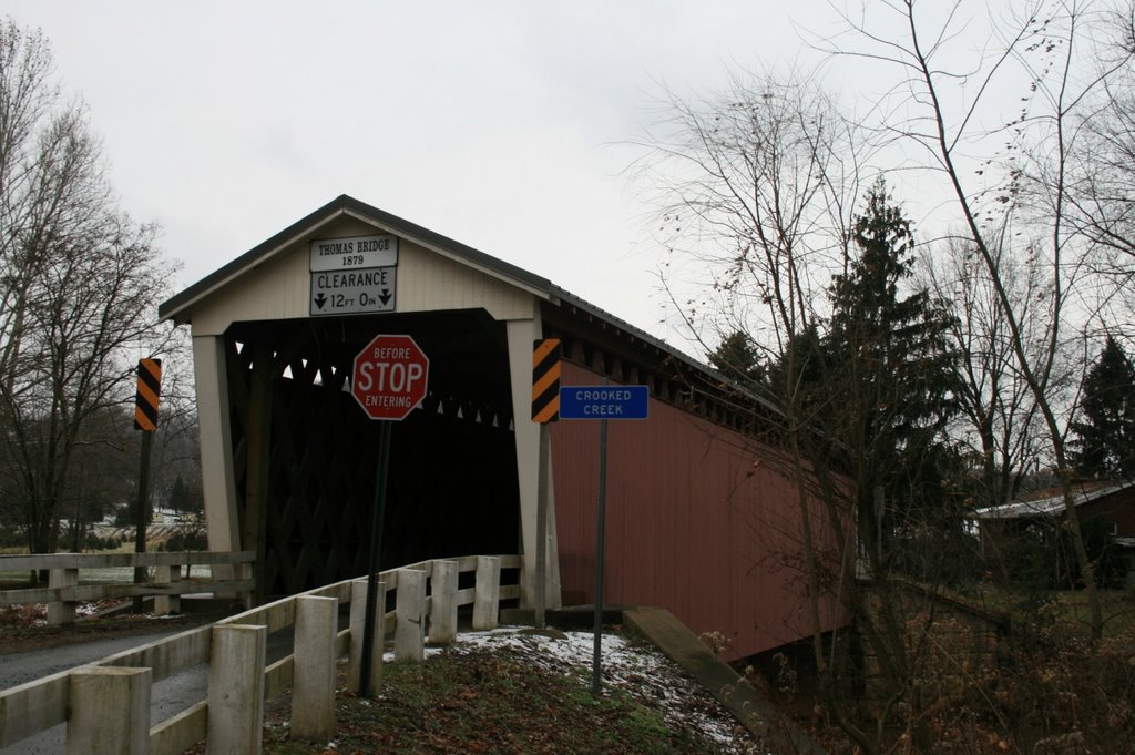 Thomas Ford Covered Bridge by Philip S. Rist