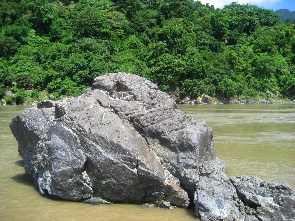 Ganga near Ram Jhula, Rishikesh by Siddhartha Krishna