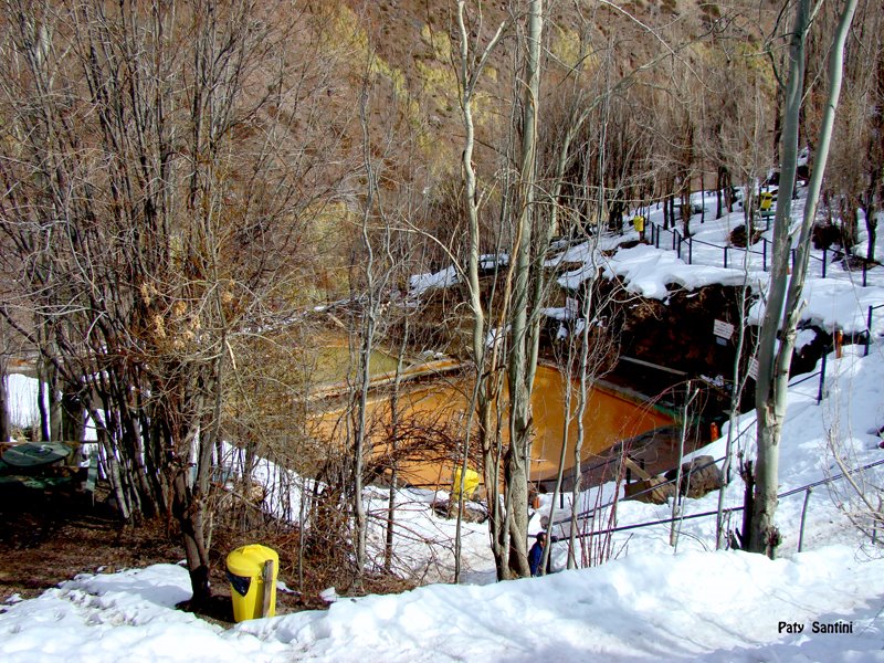 Baños Morales, Cajón del Maipo, Santiago, Chile by Patricia Santini