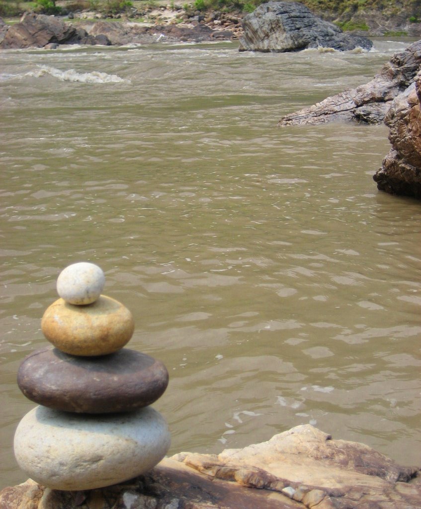 Natural Temple near the Ganga by Siddhartha Krishna