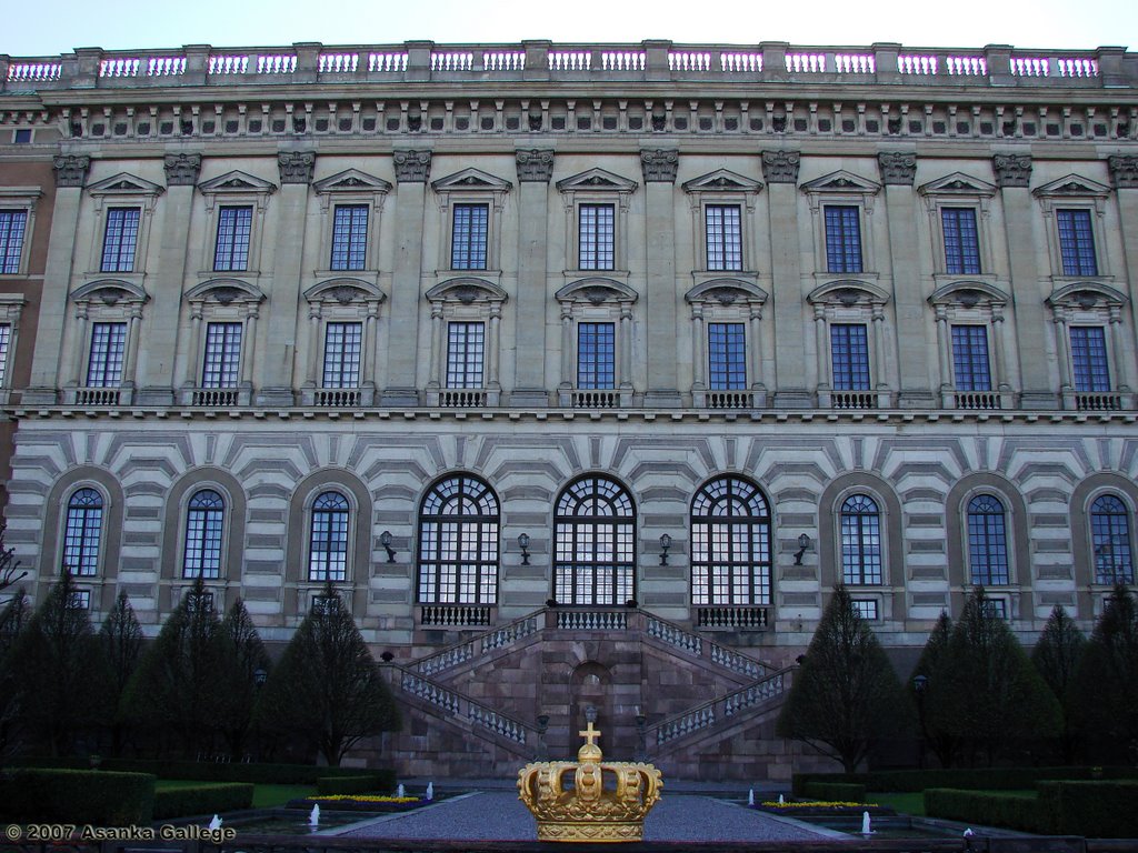 The Royal Palace (Kungliga Slottet), Stockholm. by Asanka Gallege