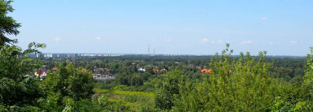 Widok z Góry na Rogach by Jacek Bogdan