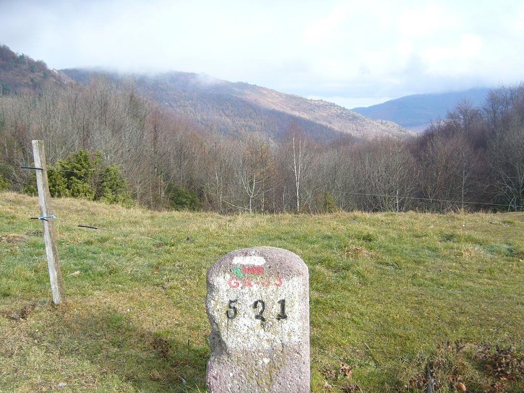 Borne 521 Col de Malrems by Martial Garcia