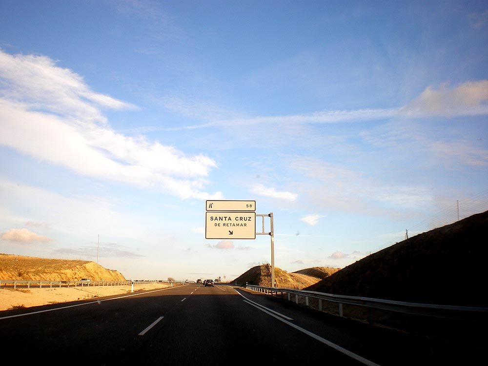 Santa Cruz del Retamar, Carretera de Extremadura, Castilla La Mancha, Espana, 02-01-2009. by se_bmw