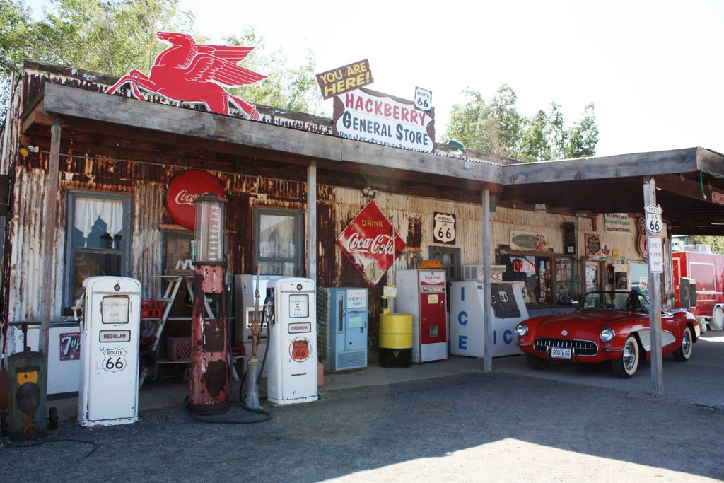 Hackberry, Juin 2009 - General Store Route 66 (3) by msvn