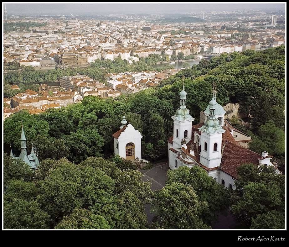 Above Prague by Robert Kautz