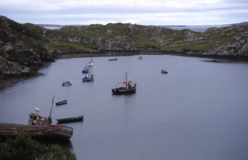 Inishbofin Inner Harbour by aidenc