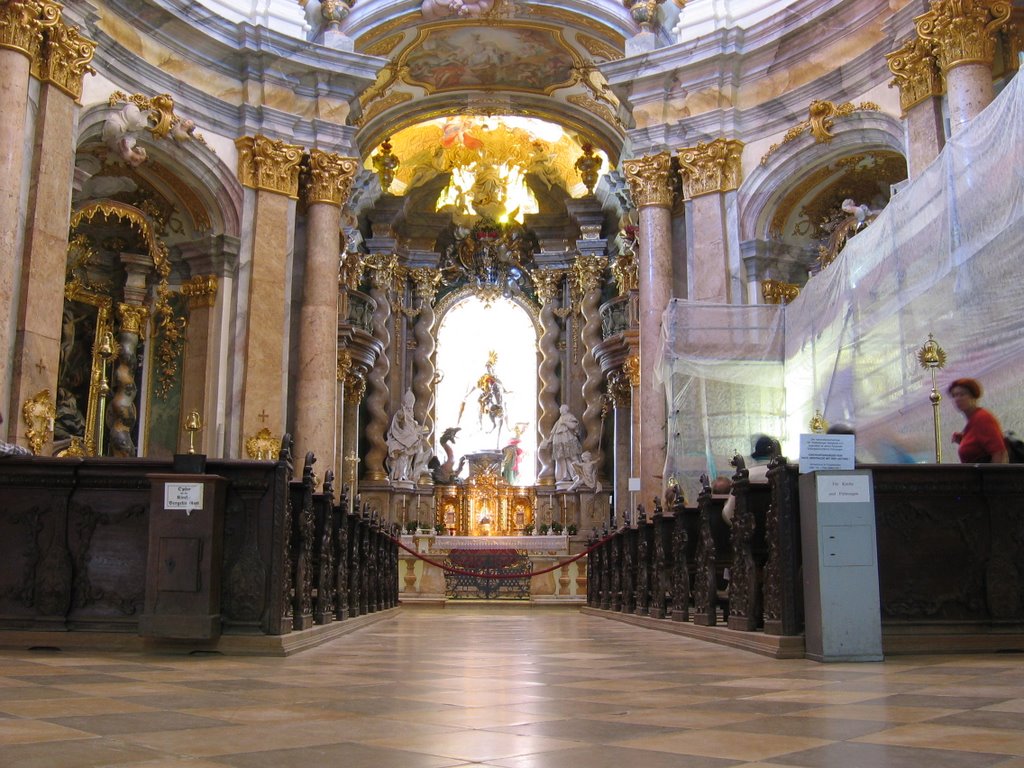 Klosterkirche Weltenburg by papasteff