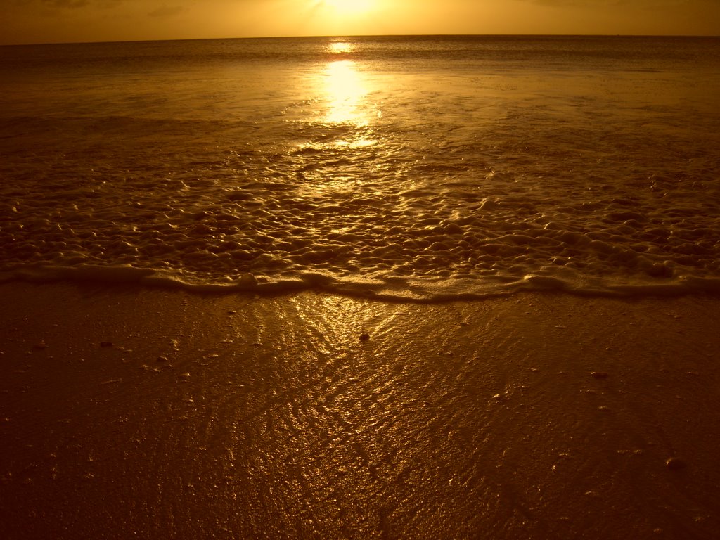 Antigua sunset by SimDray