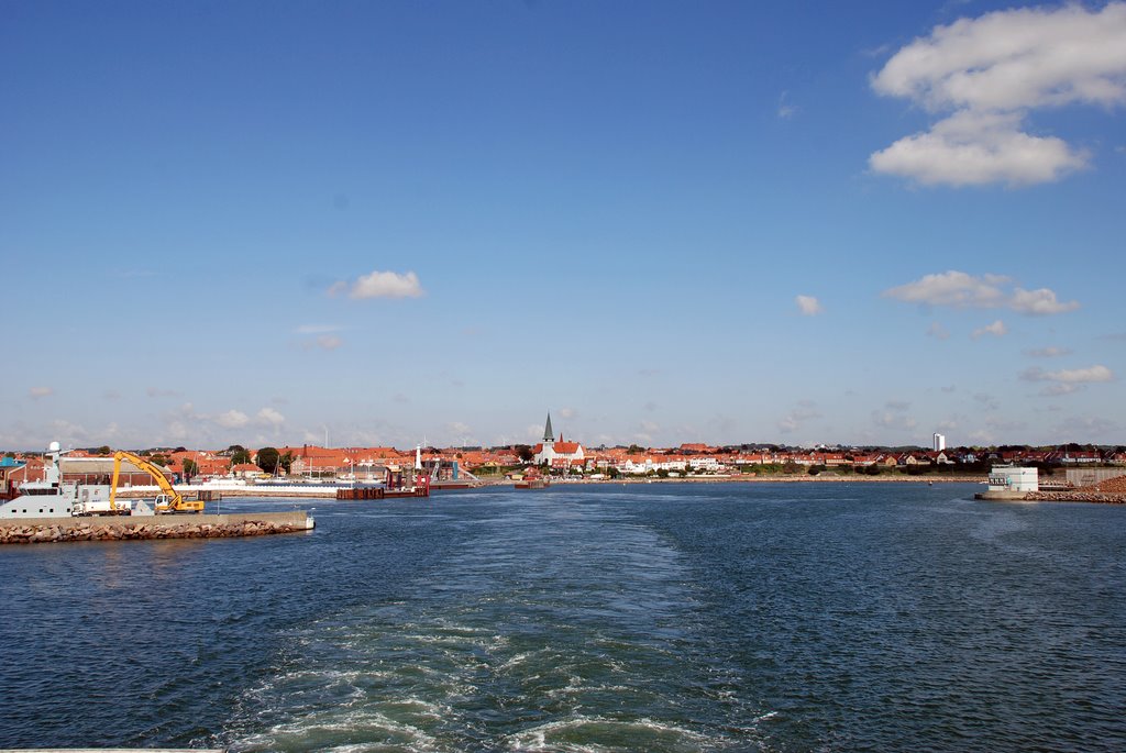 Rønne Harbor by Maltesen