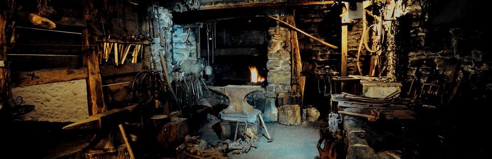 The Smithy at St Fagans Museum by museumwales